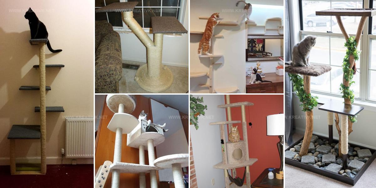 2856763 DIY Cat Tree Ideas