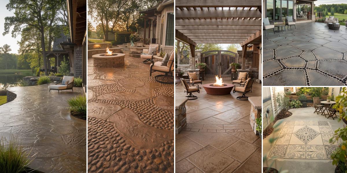 7565478 Stamped Concrete Patio Ideas