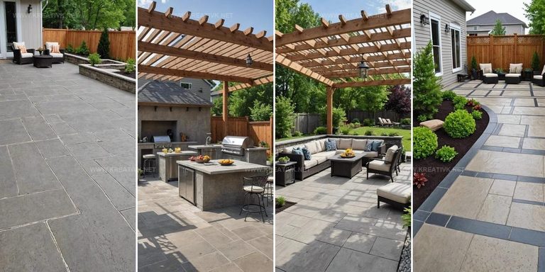 1632282 Simple Concrete Patio Ideas