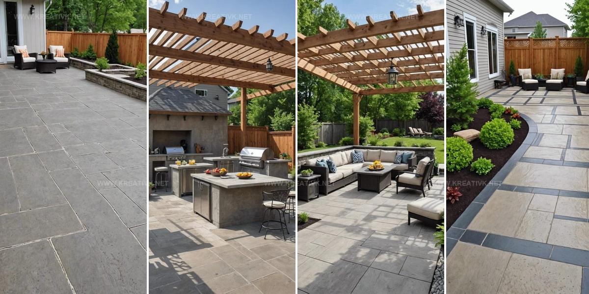 1632282 Simple Concrete Patio Ideas