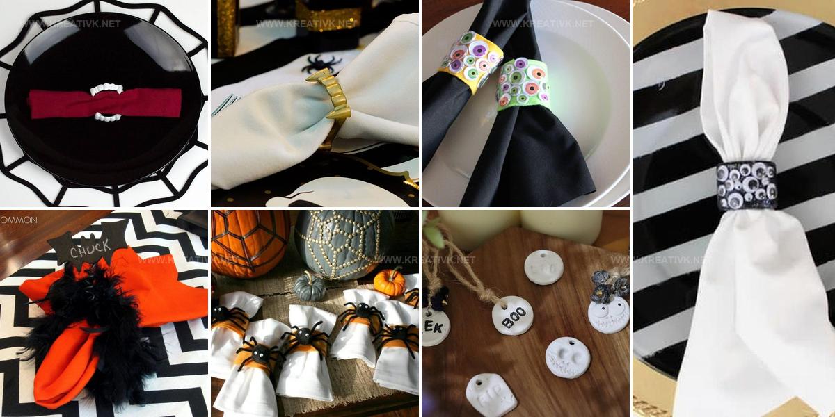 2578912 DIY Halloween Napkin Ring Ideas