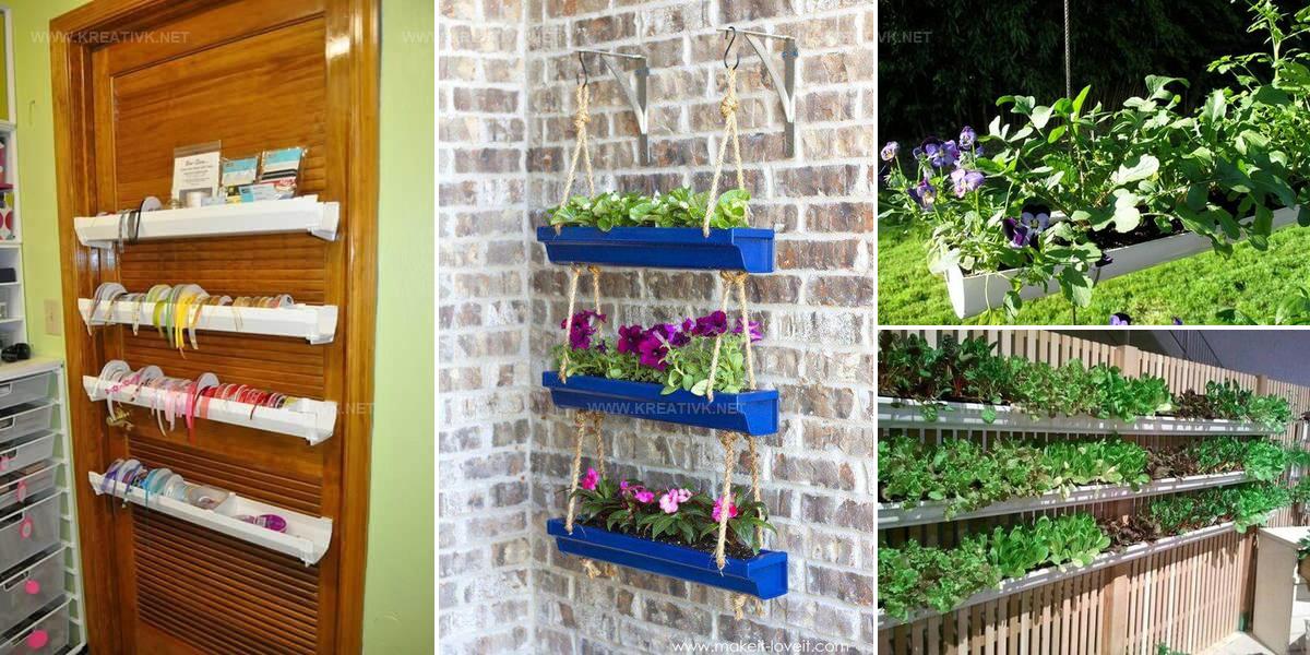 8535206 DIY Rain Gutter Ideas