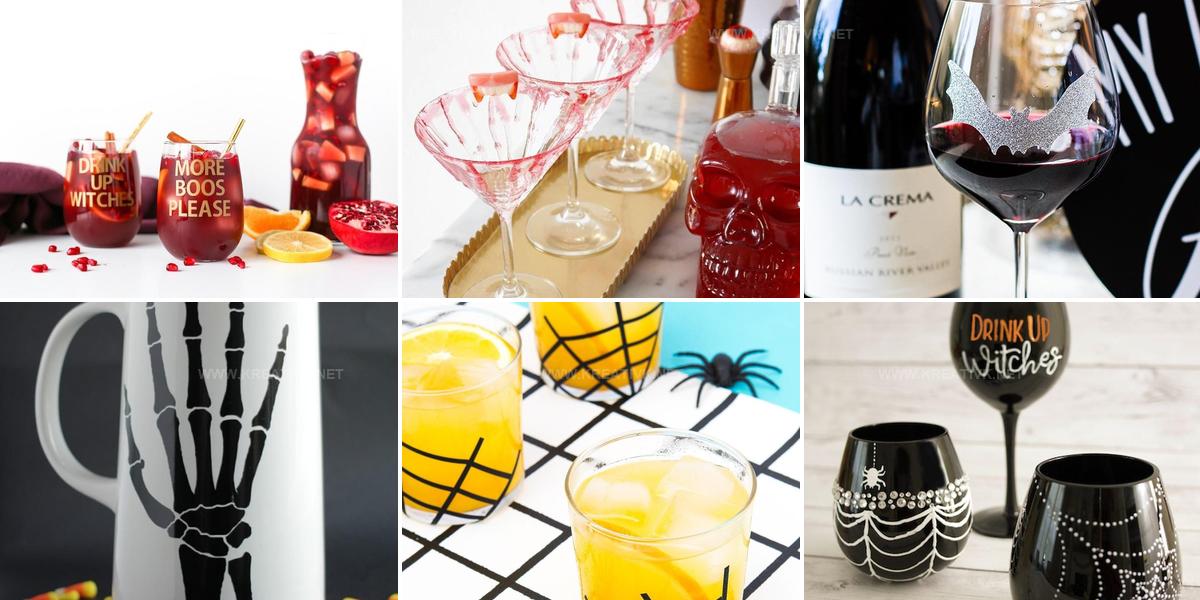 8429879 DIY Halloween Glassware Ideas