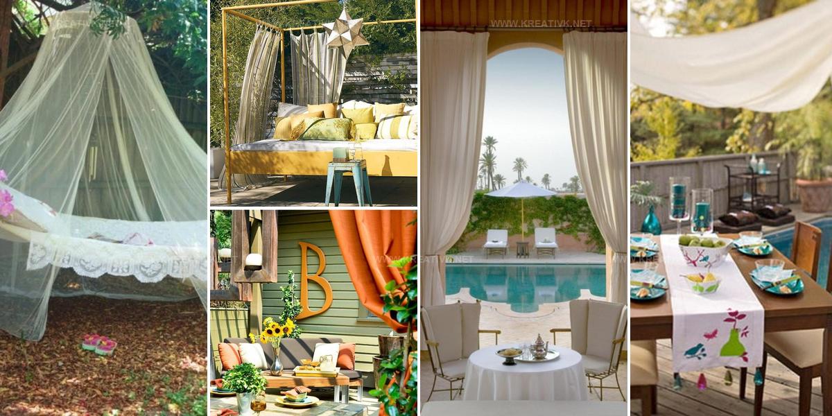 2392599 Fabric Garden Decor Ideas