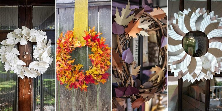 6657340 DIY Leaf Wreath Ideas