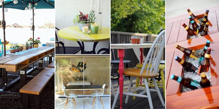 9767545 DIY Outdoor Dining Table Ideas