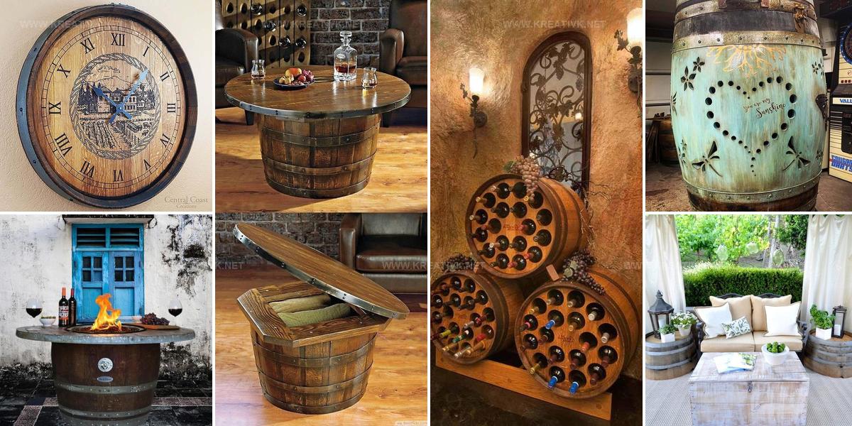 4696537 Old Wine Barrel Repurpose Ideas