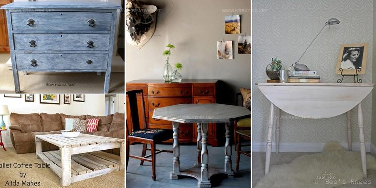 3201242 Whitewashed Furniture DIY Ideas