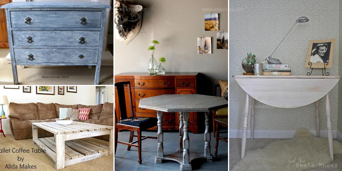 3201242 Whitewashed Furniture DIY Ideas