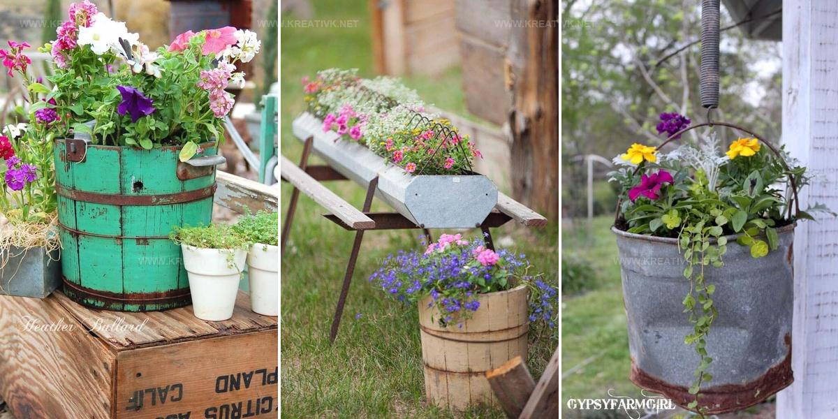 1779900 Repurposed Garden Container Inspiration
