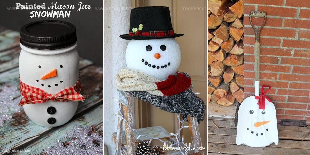 5772141 DIY Snowman Craft Ideas