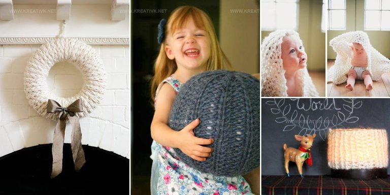 5673328 Knitted DIY Decor Ideas