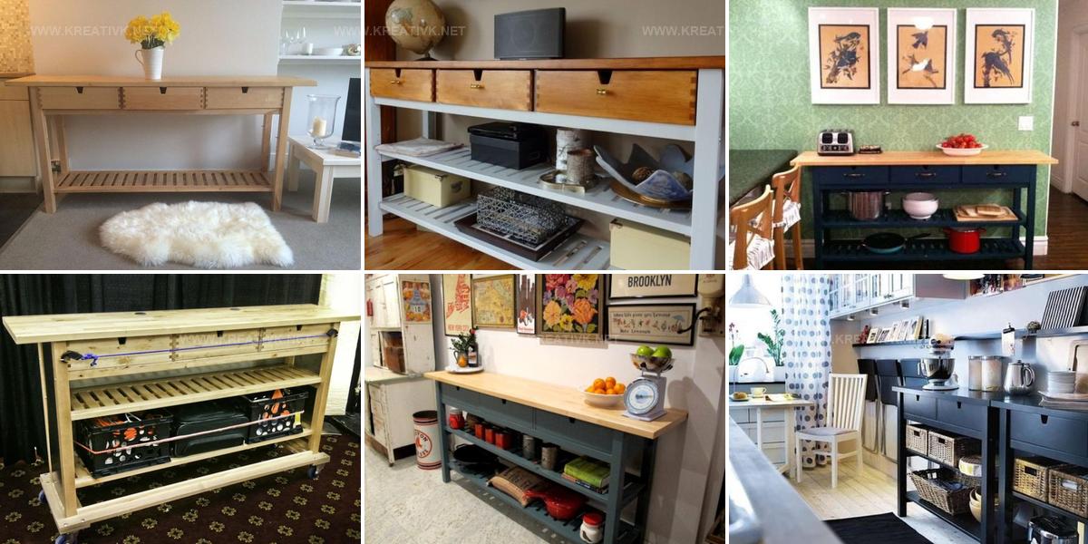 5997082 IKEA Norden Buffet Hack Ideas