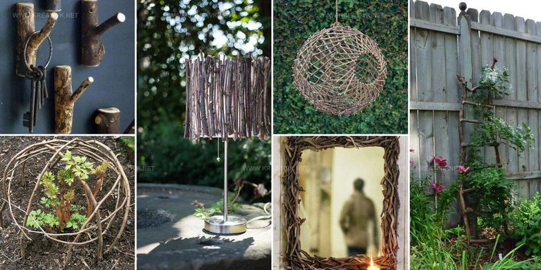 6500098 Twig And Branch Garden Craft Ideas