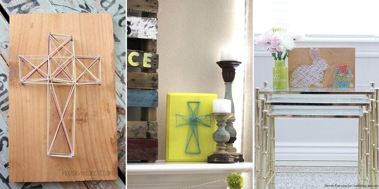 6436091 DIY Easter String Art Ideas