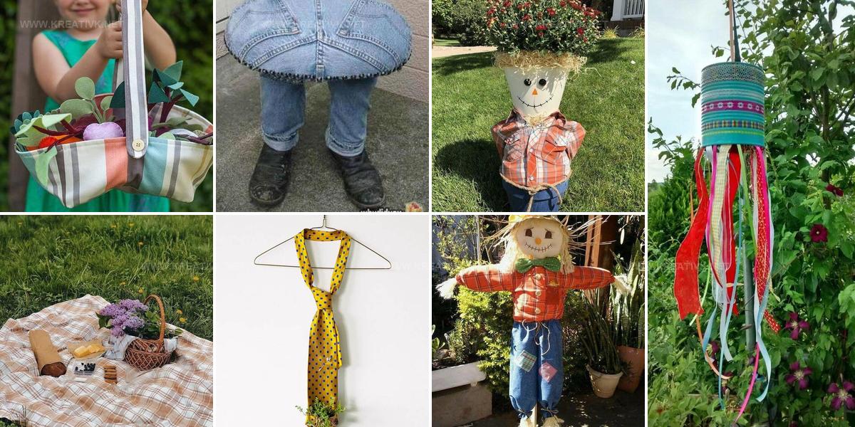 8395121 Old Cloth Garden Project Ideas