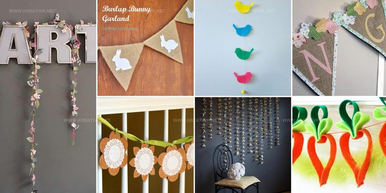 5712363 DIY Spring Garland Ideas