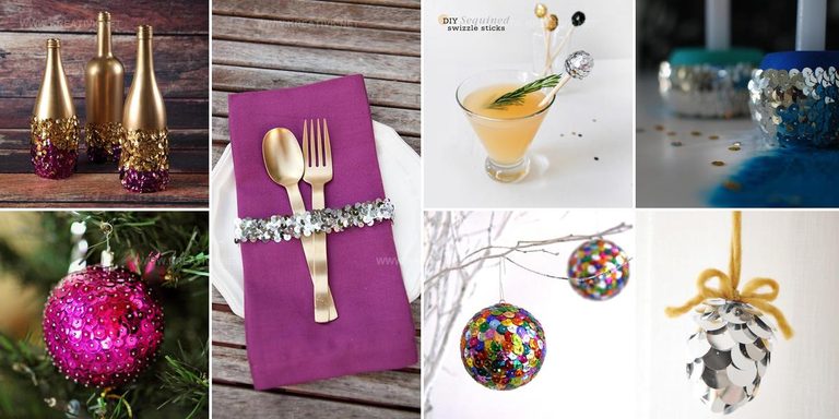 1792379 DIY Sequin Craft Ideas
