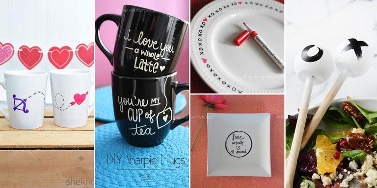 8426476 Valentines Day Tableware DIY Ideas