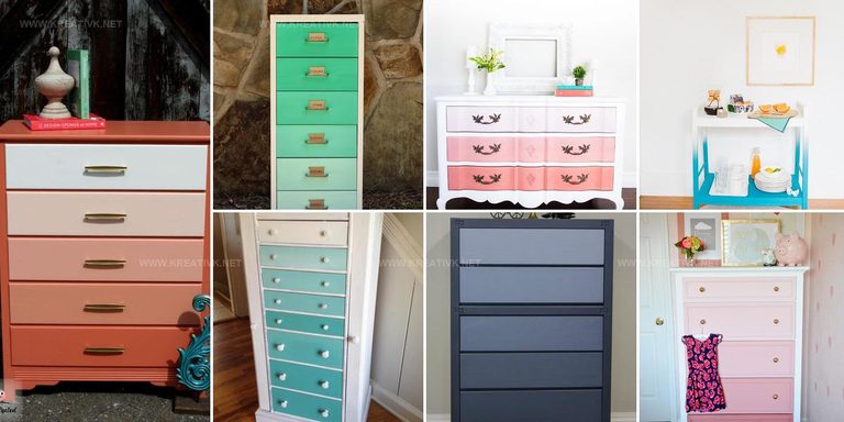 4931365 DIY Ombre Furniture Ideas