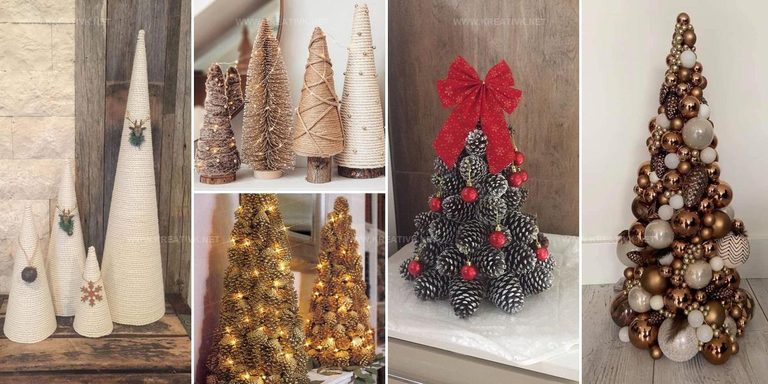 2289836 DIY Cone Christmas Tree Ideas