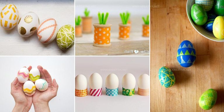 7198259 DIY Washi Tape Easter Craft Ideas