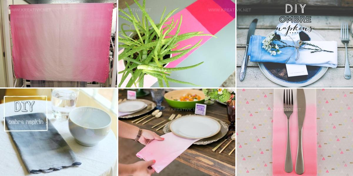1653321 DIY Ombre Linen Ideas