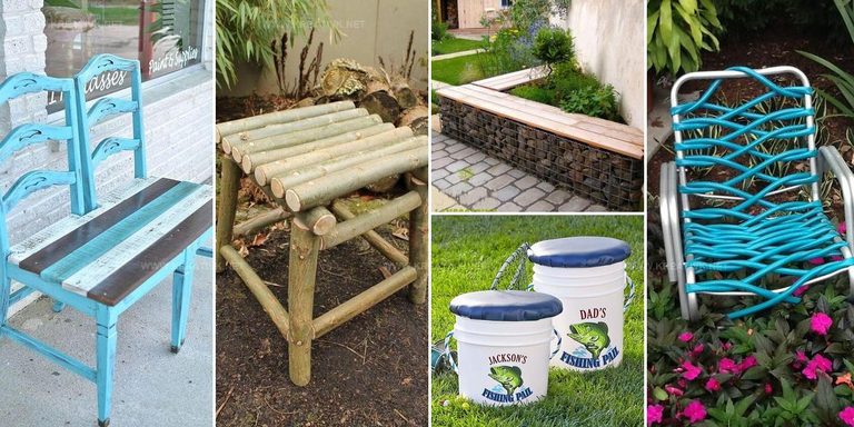 8192457 DIY Repurposed Garden Seat Ideas