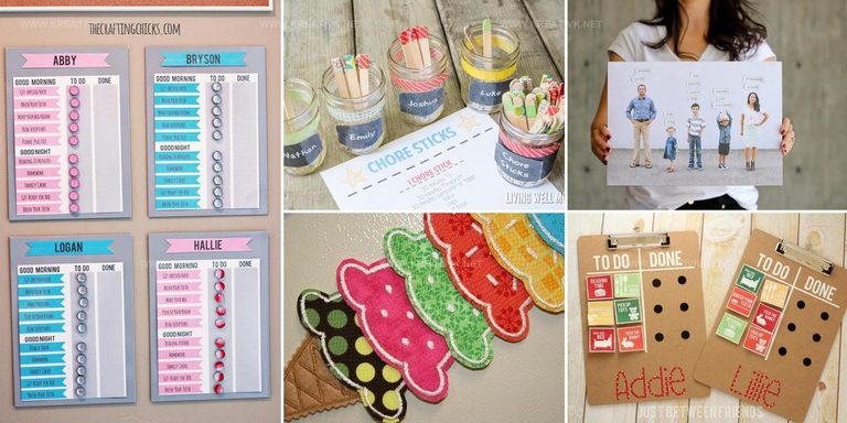 2400019 DIY Chore Chart Ideas