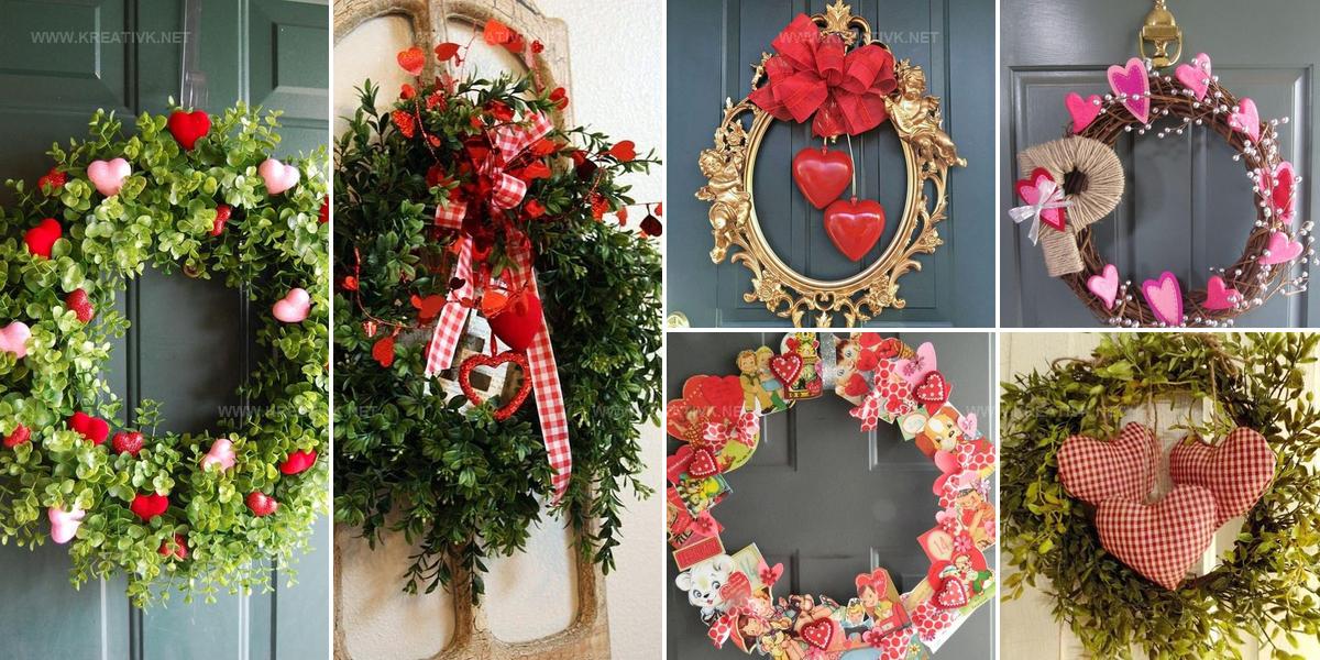9289030 Valentines Day Wreath Ideas