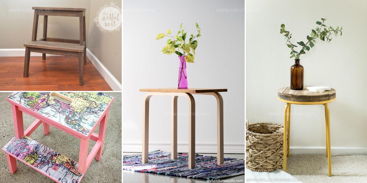 6689121 DIY IKEA Stool Hack Ideas