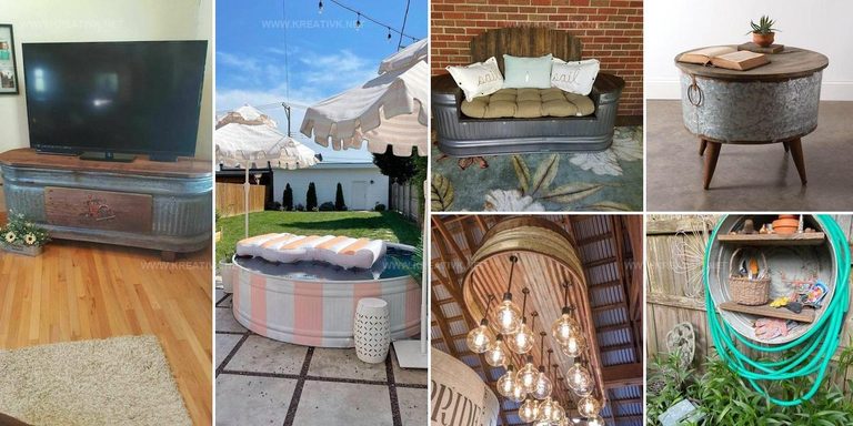 1082493 DIY Galvanized Tub Project Ideas