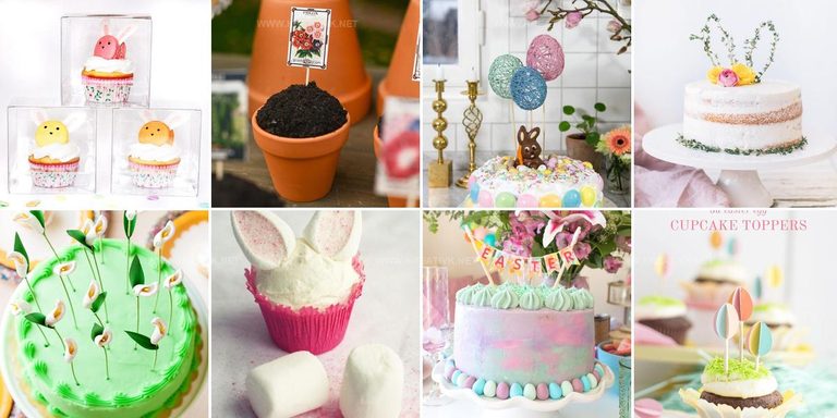 6058165 DIY Easter Cake Topper Ideas