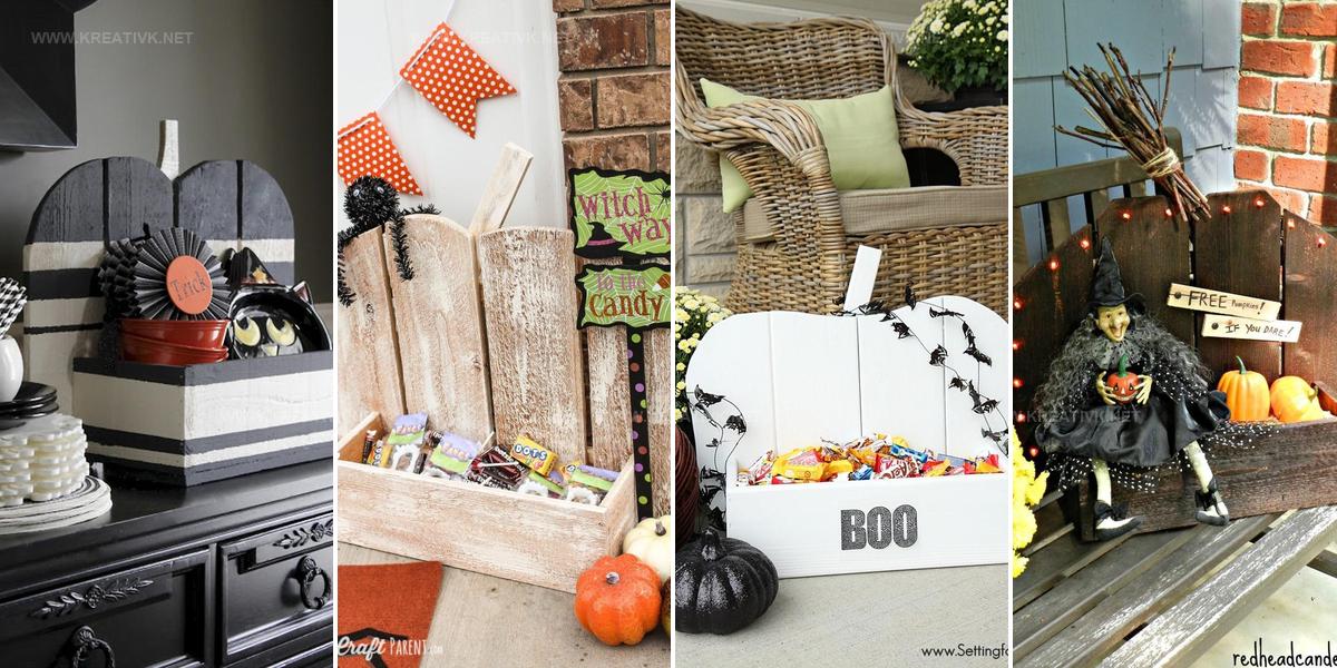 3914438 DIY Halloween Pumpkin Stand Ideas