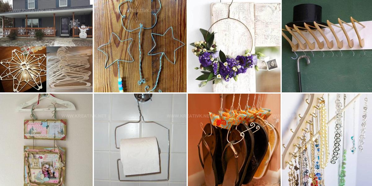 6092132 DIY Hanger Repurpose Ideas