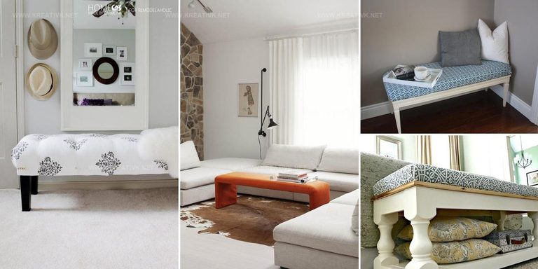 8918121 DIY Upholstered Bench Ideas