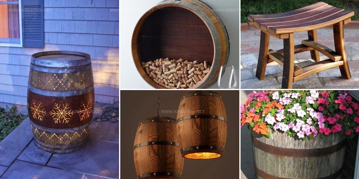 4482014 Recycled Wine Barrel Decor Ideas