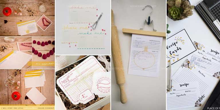 1238164 DIY Recipe Card Ideas