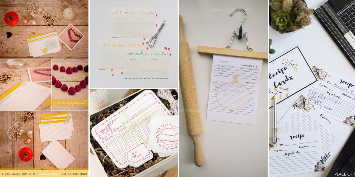 1238164 DIY Recipe Card Ideas