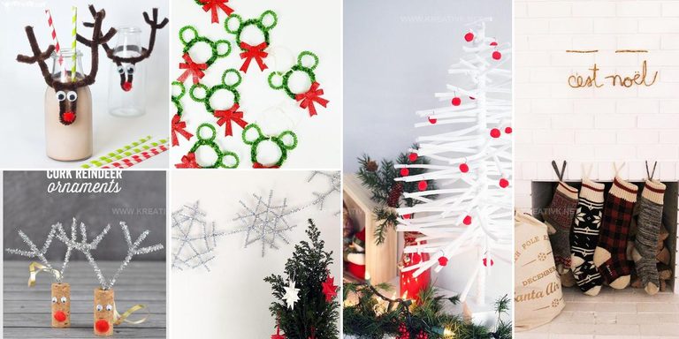 7296660 DIY Pipe Cleaner Christmas Craft Ideas