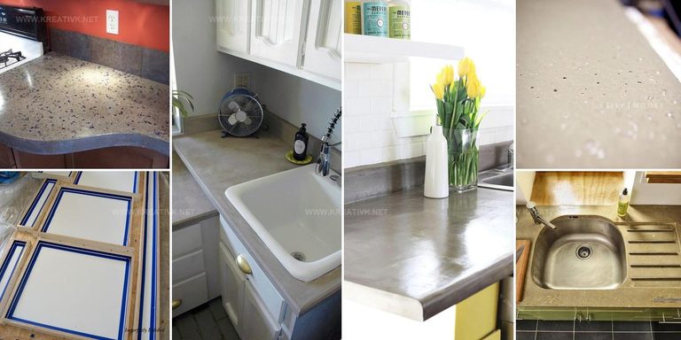 2144586 DIY Concrete Countertop Ideas