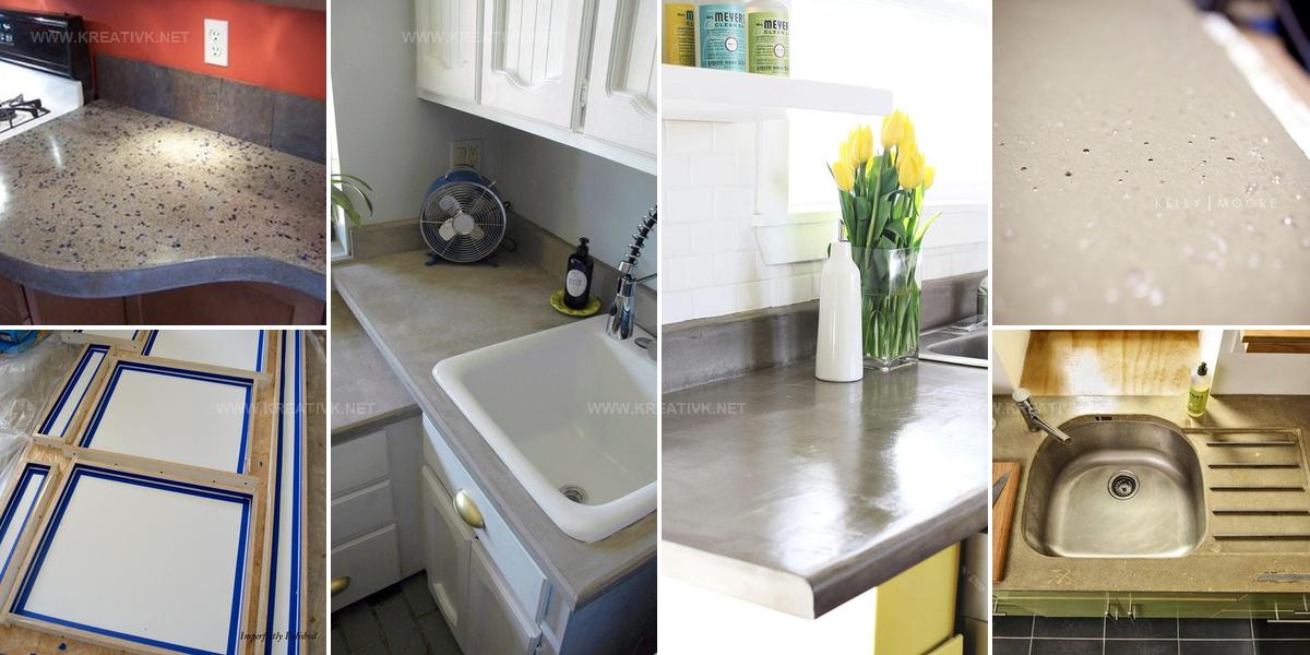 2144586 DIY Concrete Countertop Ideas