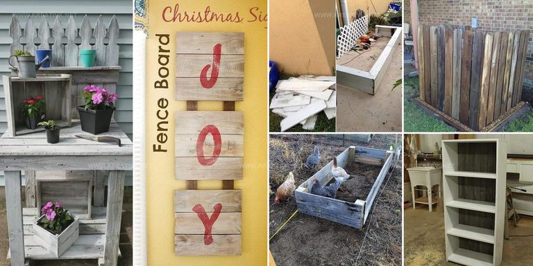 3352147 Old Fence Board DIY Ideas