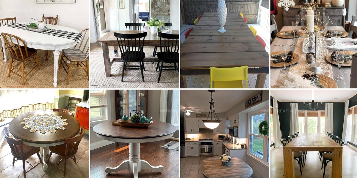 4410938 DIY Dining Table Makeover Inspiration