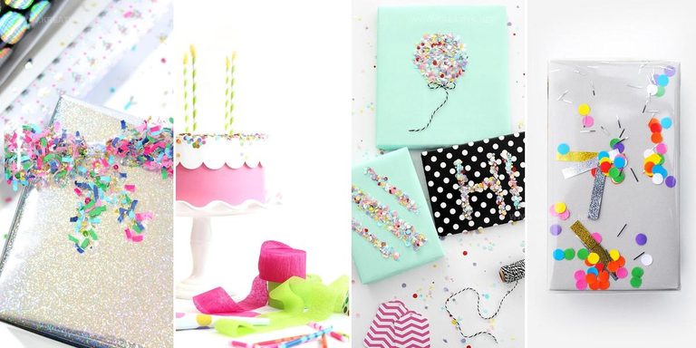 5371181 DIY Confetti Gift Wrap Ideas