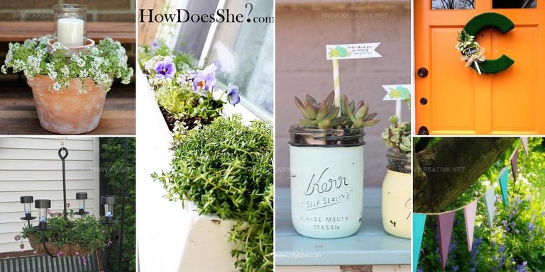 6131043 Dollar Store Garden Decor Ideas