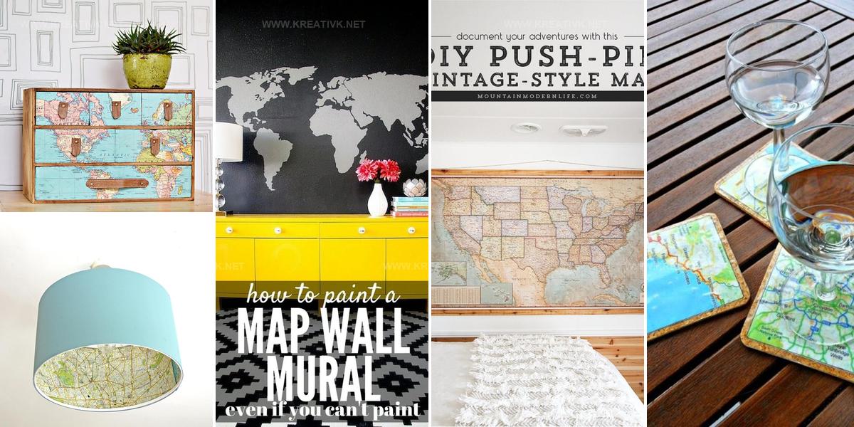 8672387 Map DIY Ideas