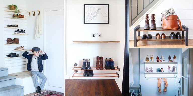 3406945 DIY Shoe Rack And Shelf Ideas