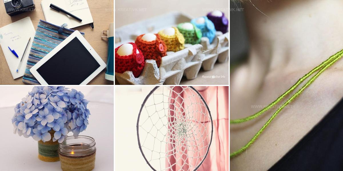 4271644 DIY Colorful Yarn Craft Ideas