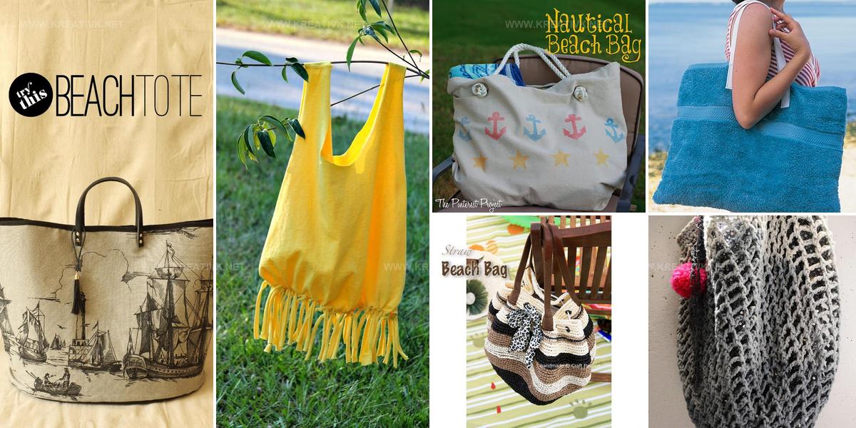 7689755 DIY Beach Tote Ideas